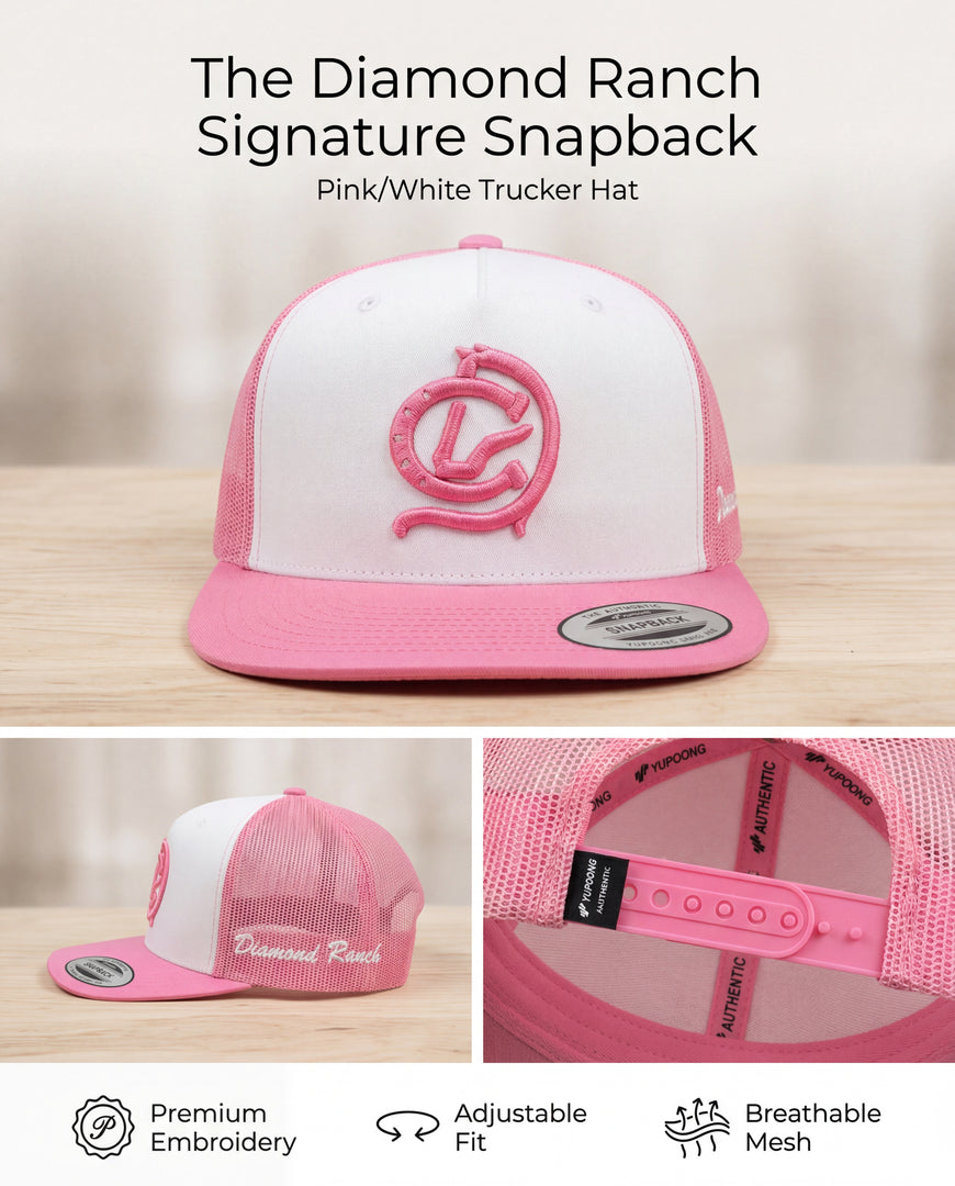 Diamond Ranch Pink Cap