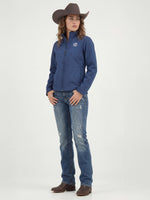 Load image into Gallery viewer, Ranchera Azul Zip Jacket