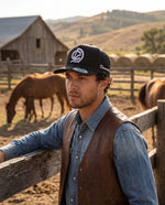 Load image into Gallery viewer, Diamond Ranch Black Golf Cap