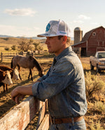 Load image into Gallery viewer, Diamond Ranch Camo Trucker Hat