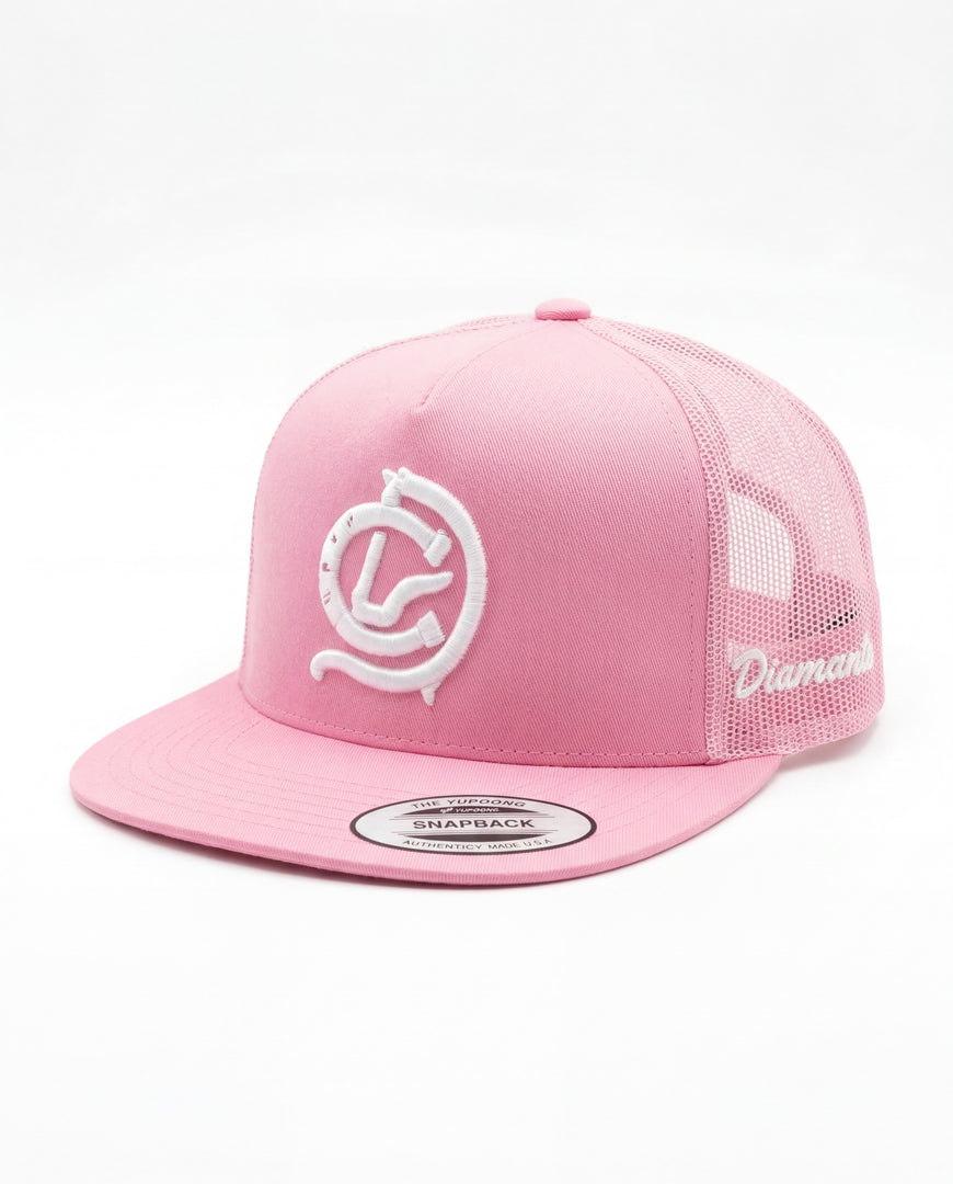 Diamond Ranch Pink Trucker Hat