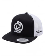 Load image into Gallery viewer, Diamond Ranch Black Trucker Hat